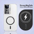 Vivo V40 Pro 5G Anti-Yellow Magsafe Liquid Crystal Clear Case