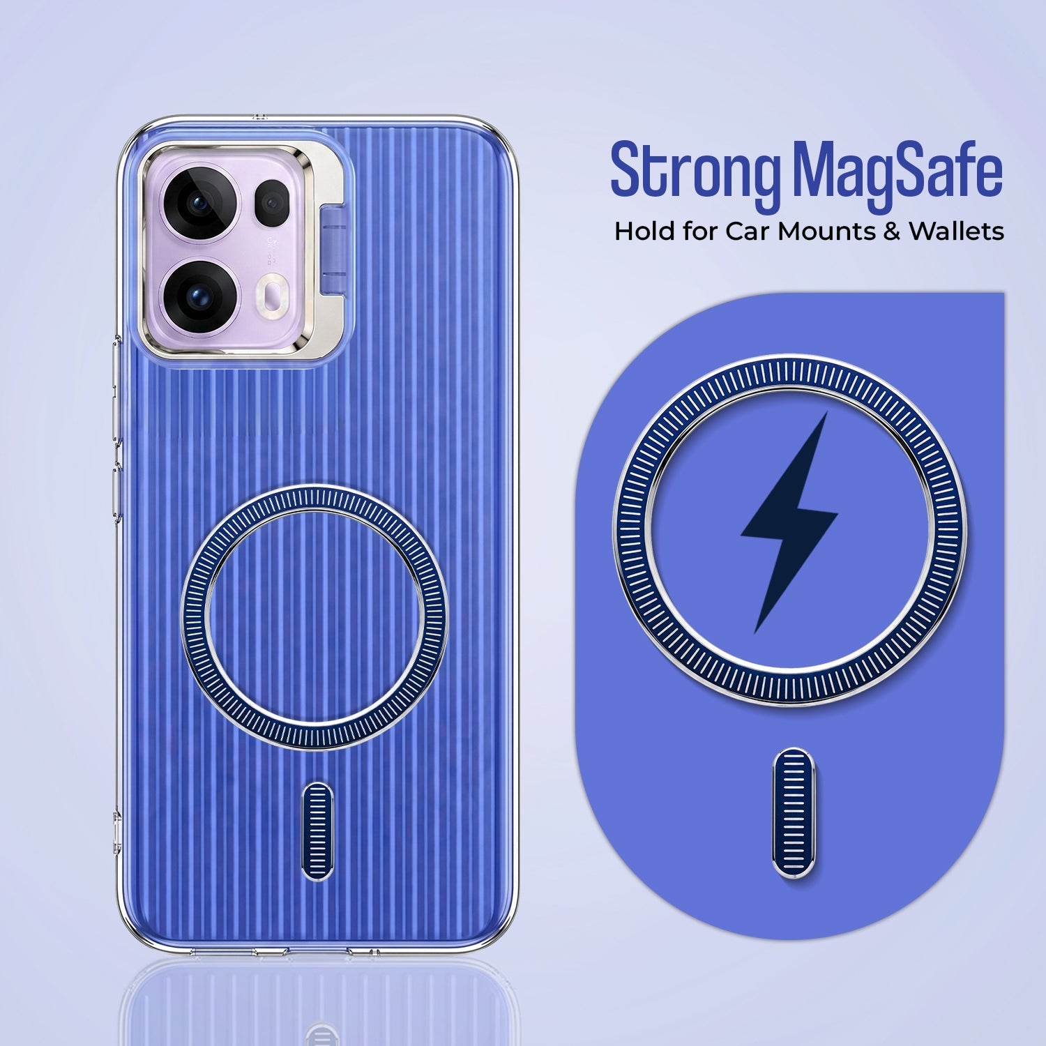 Oppo Reno 13 Pro 5G Anti-Yellow Magsafe Liquid Crystal Clear Case