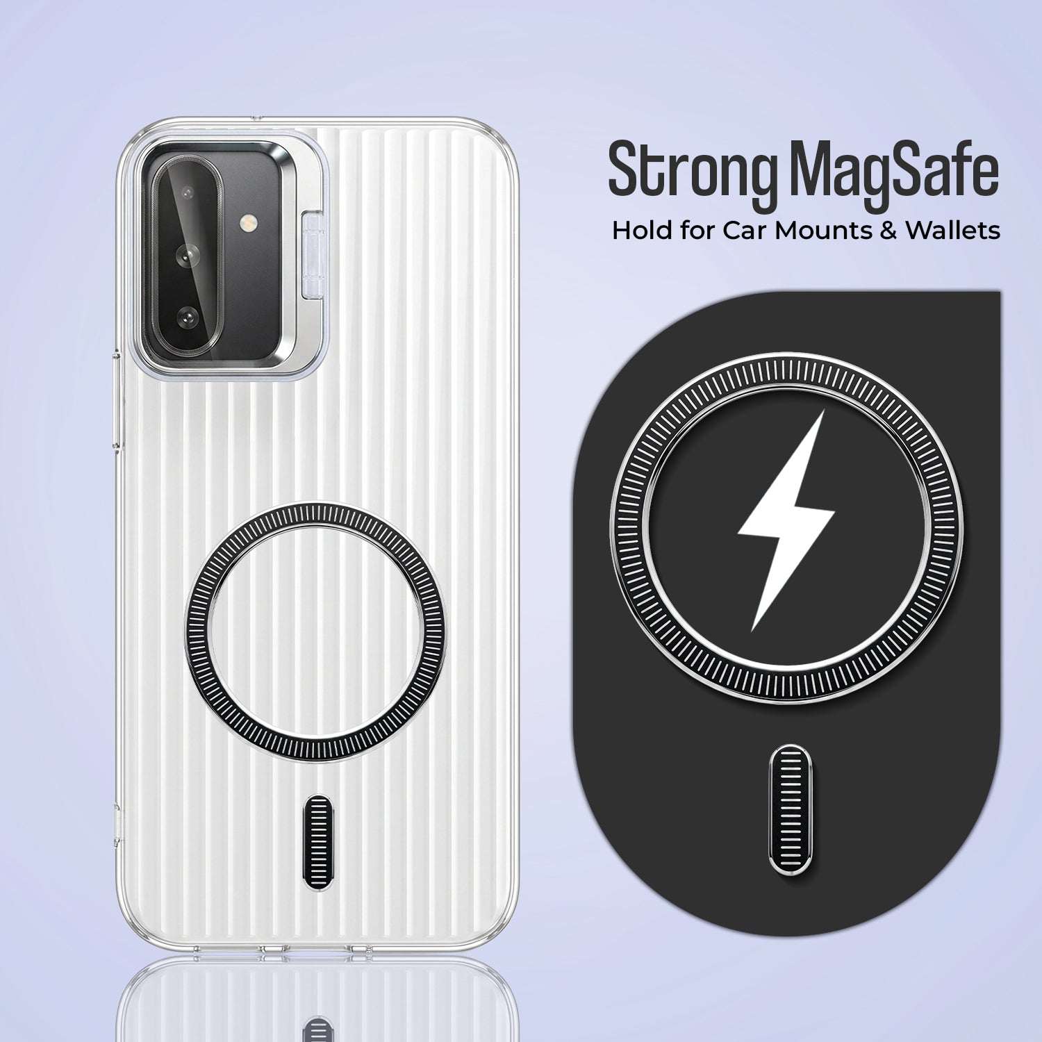 Samsung Galaxy A56 5G Anti-Yellow Magsafe Liquid Crystal Clear Case