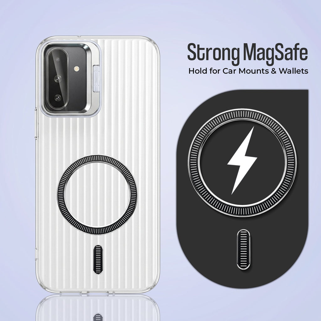 Samsung Galaxy A36 5G Anti-Yellow Magsafe Liquid Crystal Clear Case