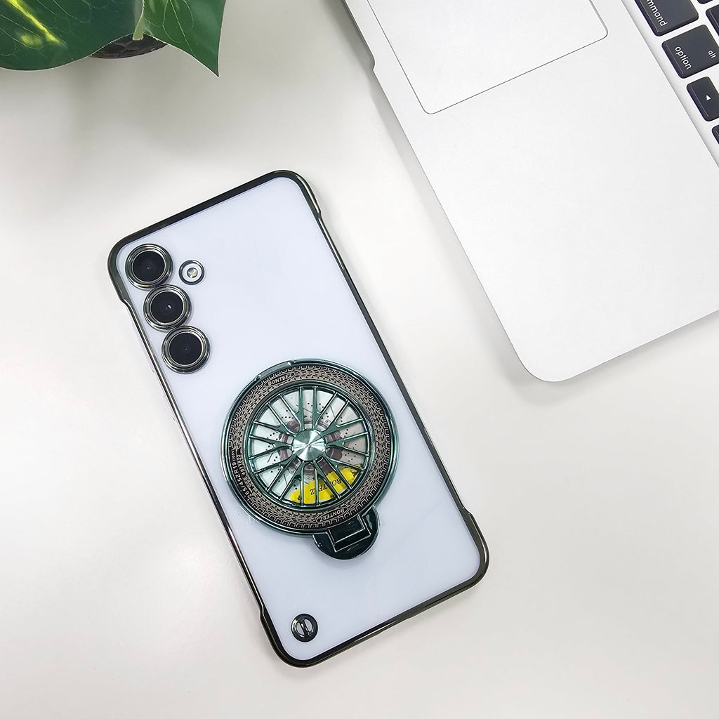 Samsung Galaxy A35 5G Porsche® Wheel Frameless Case