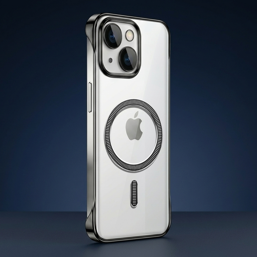 iPhone 15 5G Frameless MagSafe Shockproof Case