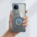 Vivo V50 5G Premium Stress Buster Wheel Rotating Shockproof Airbags Case