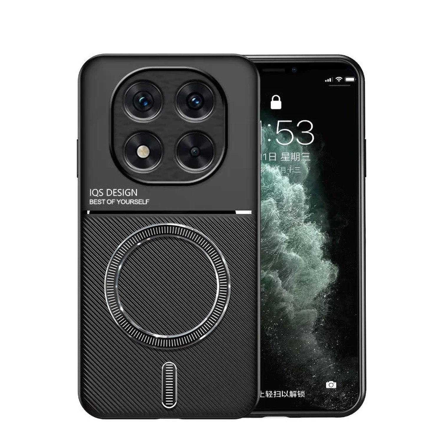 Redmi Note 14 Pro 5G Magsafe Magnetic Shockproof Back Cover