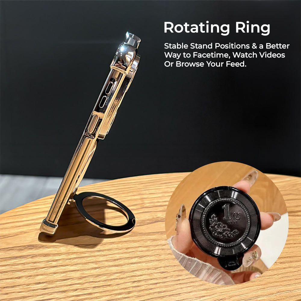 Nothing Phone 2 Pro 5G Premium Billion Wheel Rotating Shockproof Airbags Case