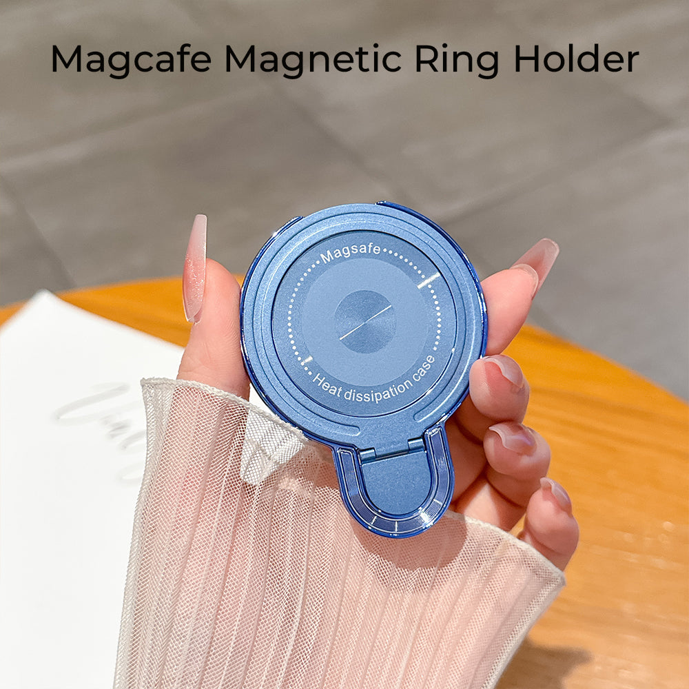 Nothing Phone 4a Pro 5G Luxury Four Corner Invincible Bracket Ring Stand Case