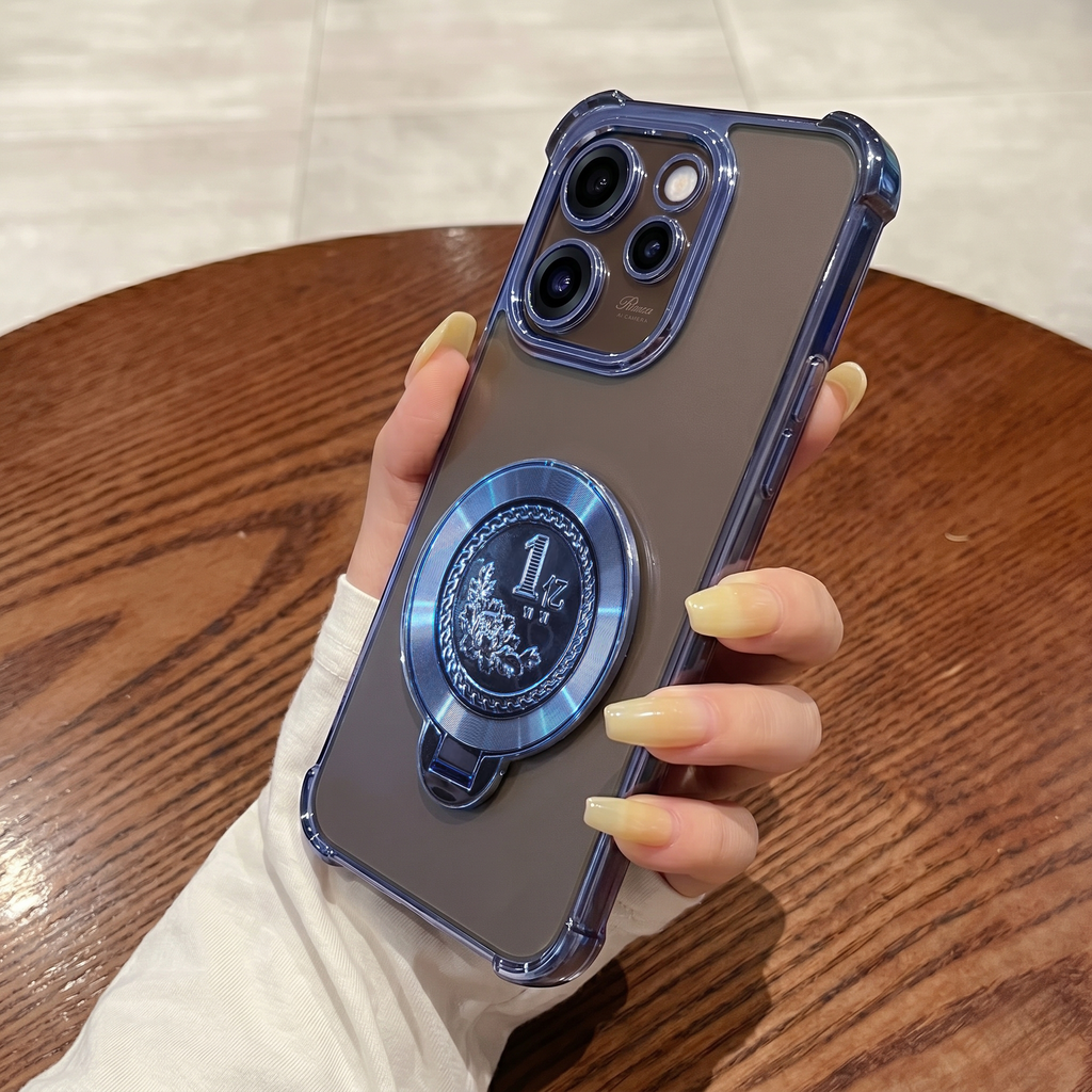 Oppo Reno 15 Pro Mini 5G Premium Billion Wheel Rotating Shockproof Airbags Case