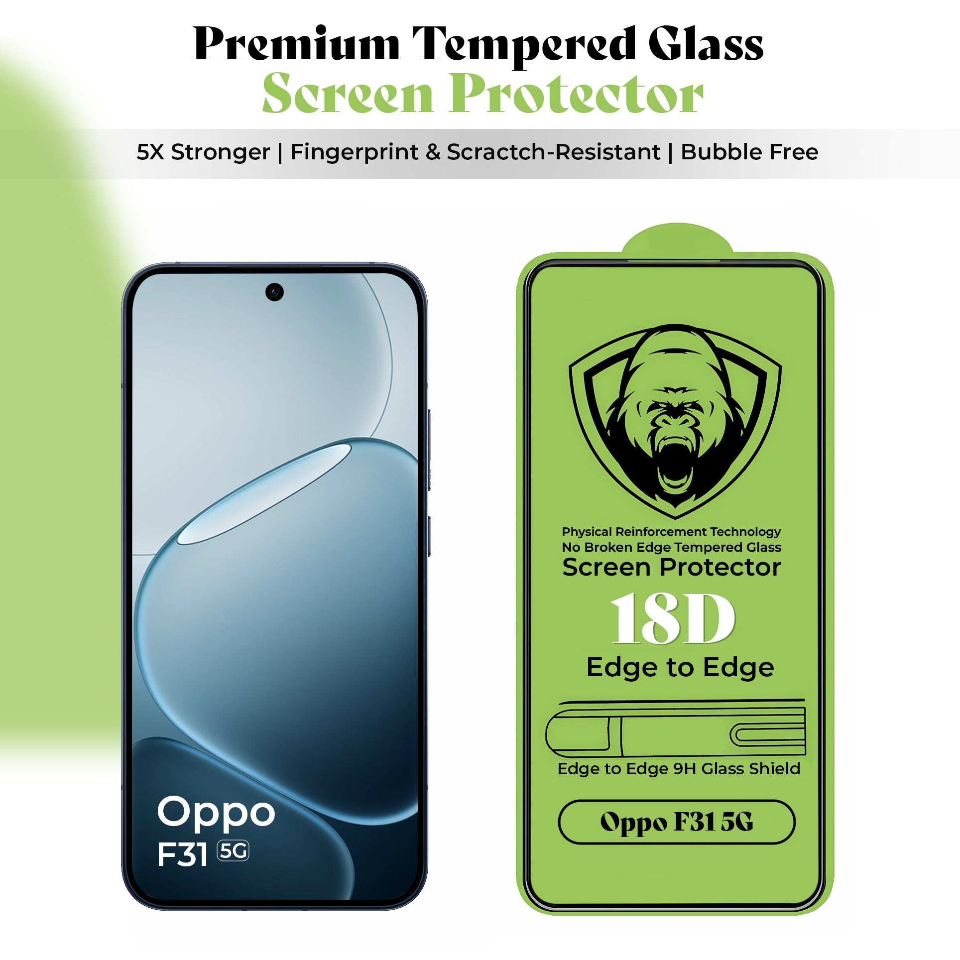 Oppo F31 5G Original Luxury Magnifier Ring Stand Shockproof Airbags Corner Case