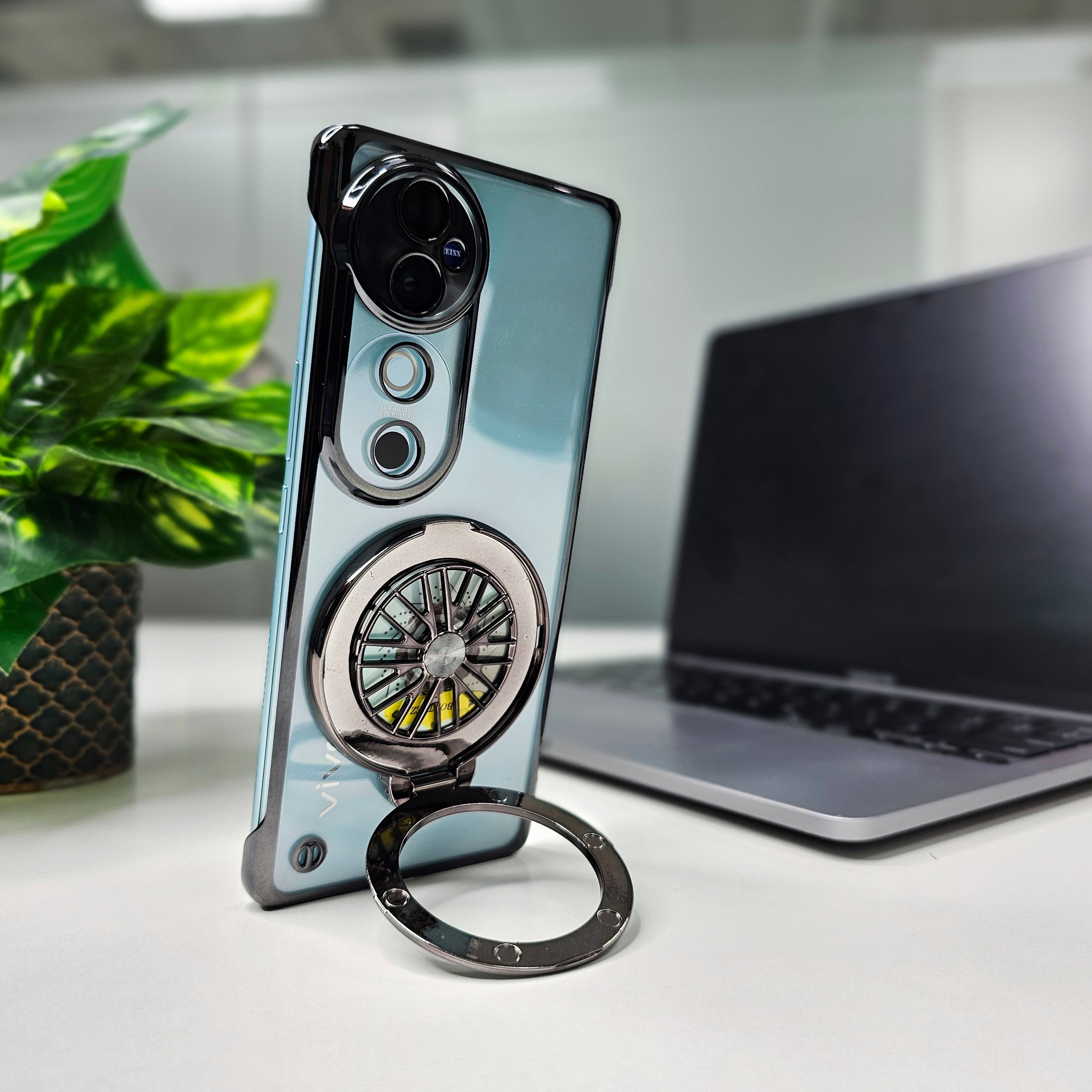 Vivo V40 Pro 5G Porsche® Wheel Frameless Case