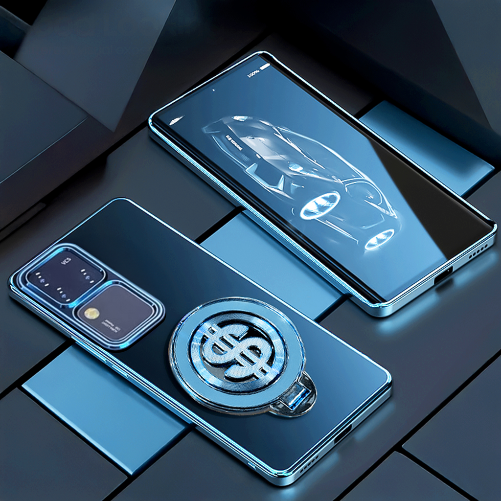 Vivo V30 Pro 5G Electroplating Dollar Case