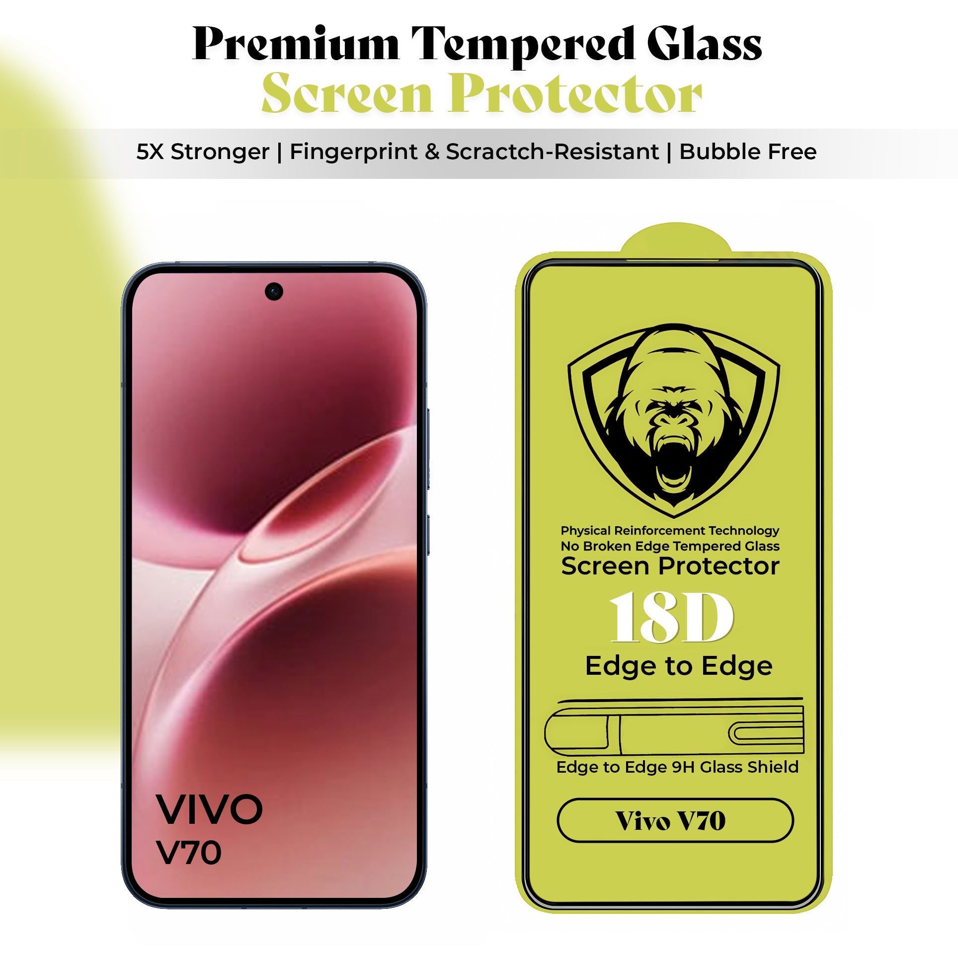 Vivo V70 5G Four Corner Airbags 100% Original Astro Money Magnet Rotating Dollar Case