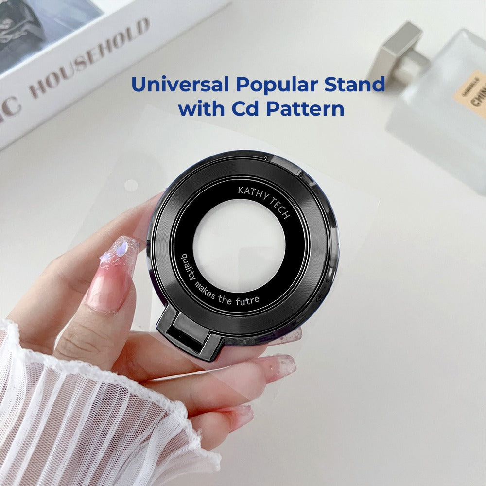 Vivo V70 5G Original Luxury Magnifier Ring Stand Shockproof Airbags Corner Case