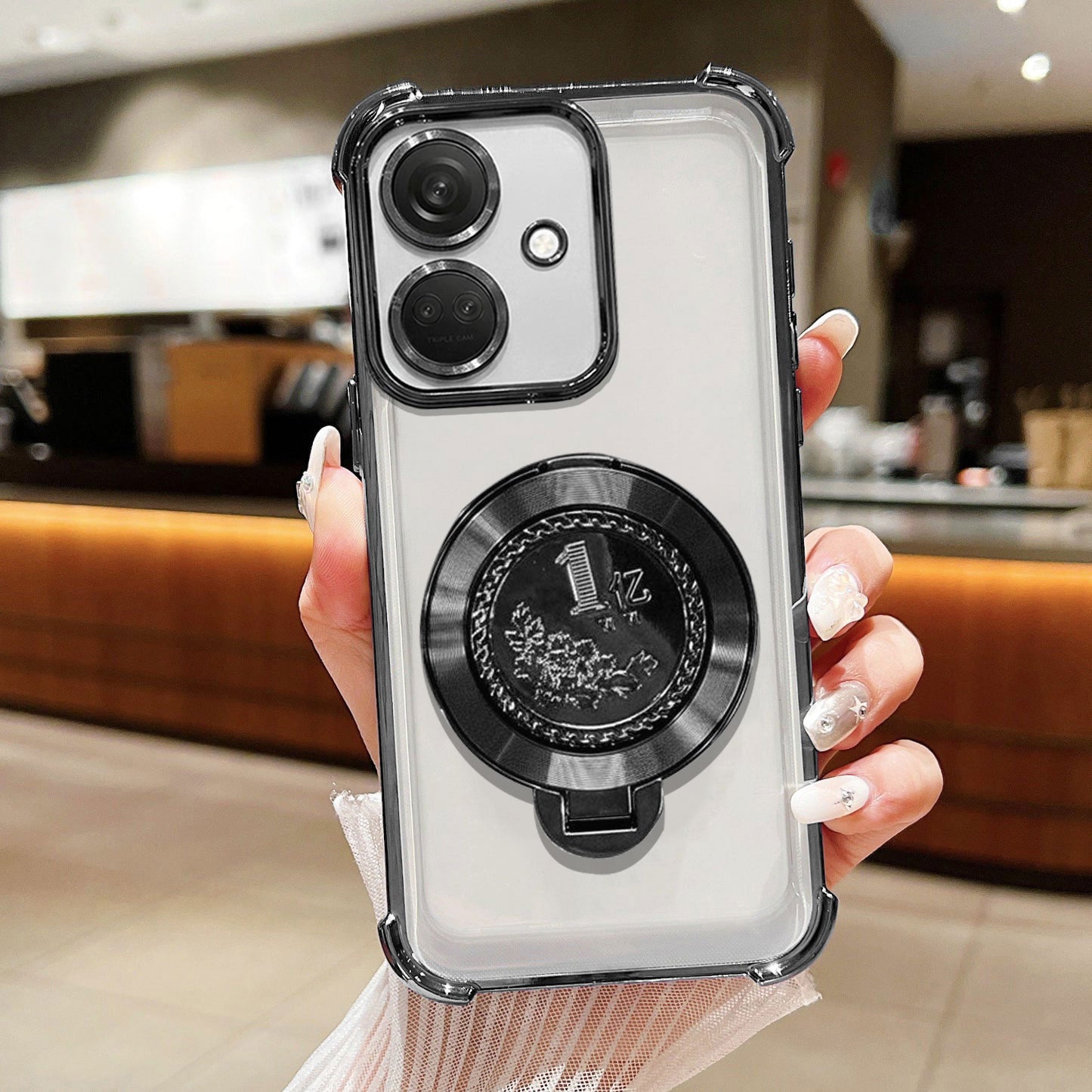 OnePlus Nord CE3 5G Premium Billion Wheel Rotating Shockproof Airbags Case